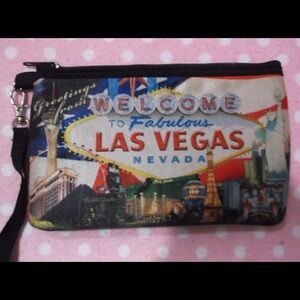 “Welcome to Las Vegas Nevada” Wristlet